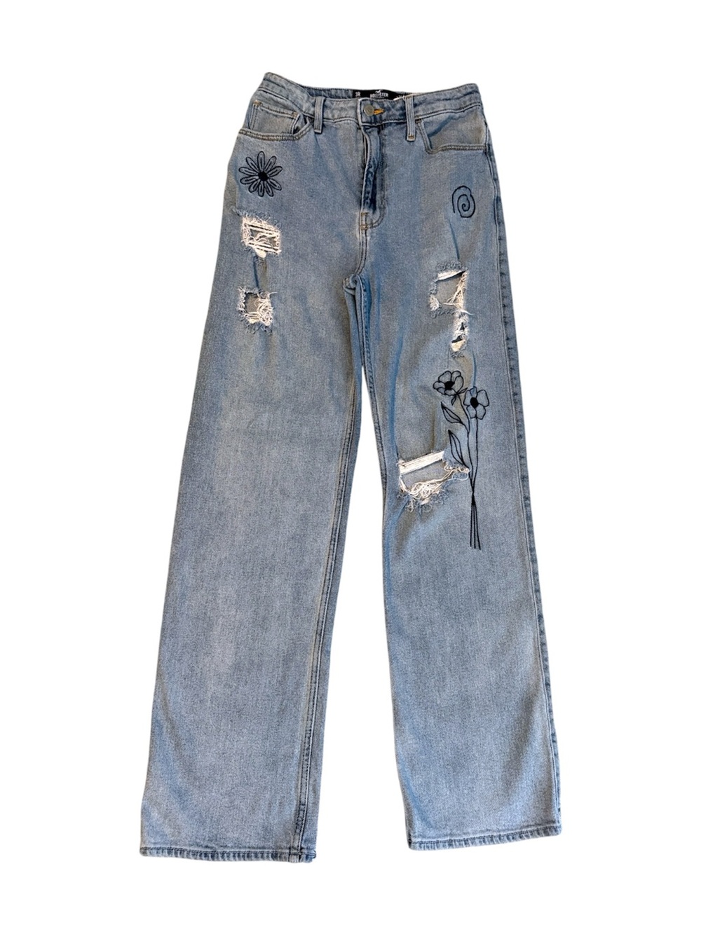 Hollister ultra high-rise Dad jeans W26 L31 vintage stretch 3R